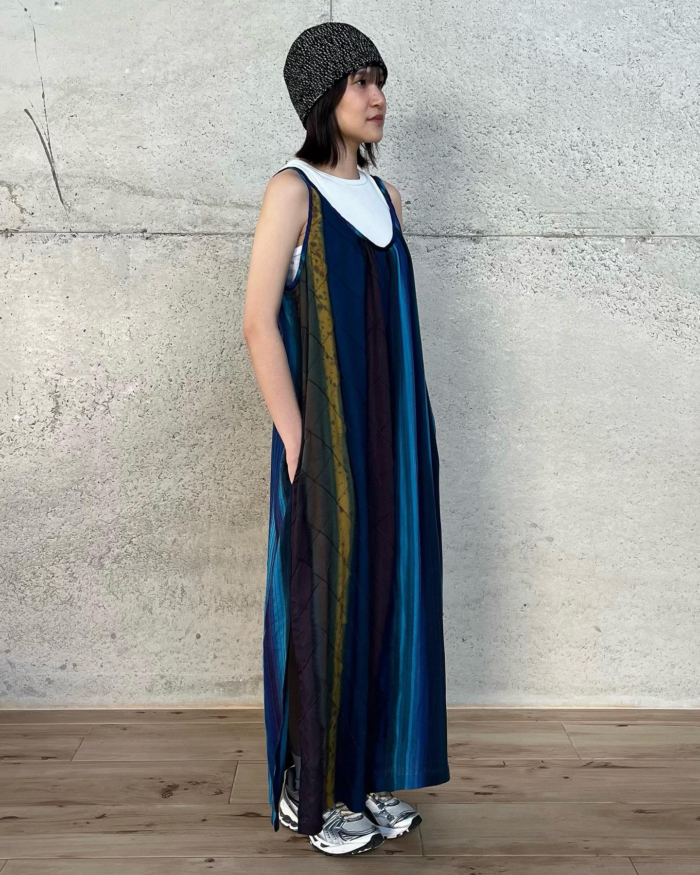 Batik Cami Patchwork Dress