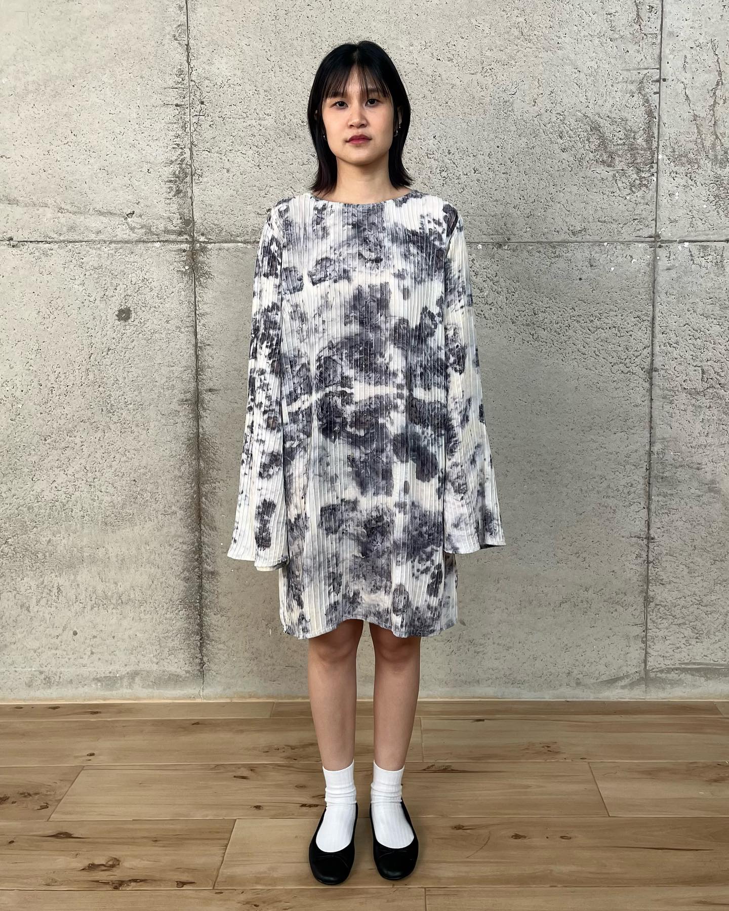 Eco-Printing Long Sleeve Shirt