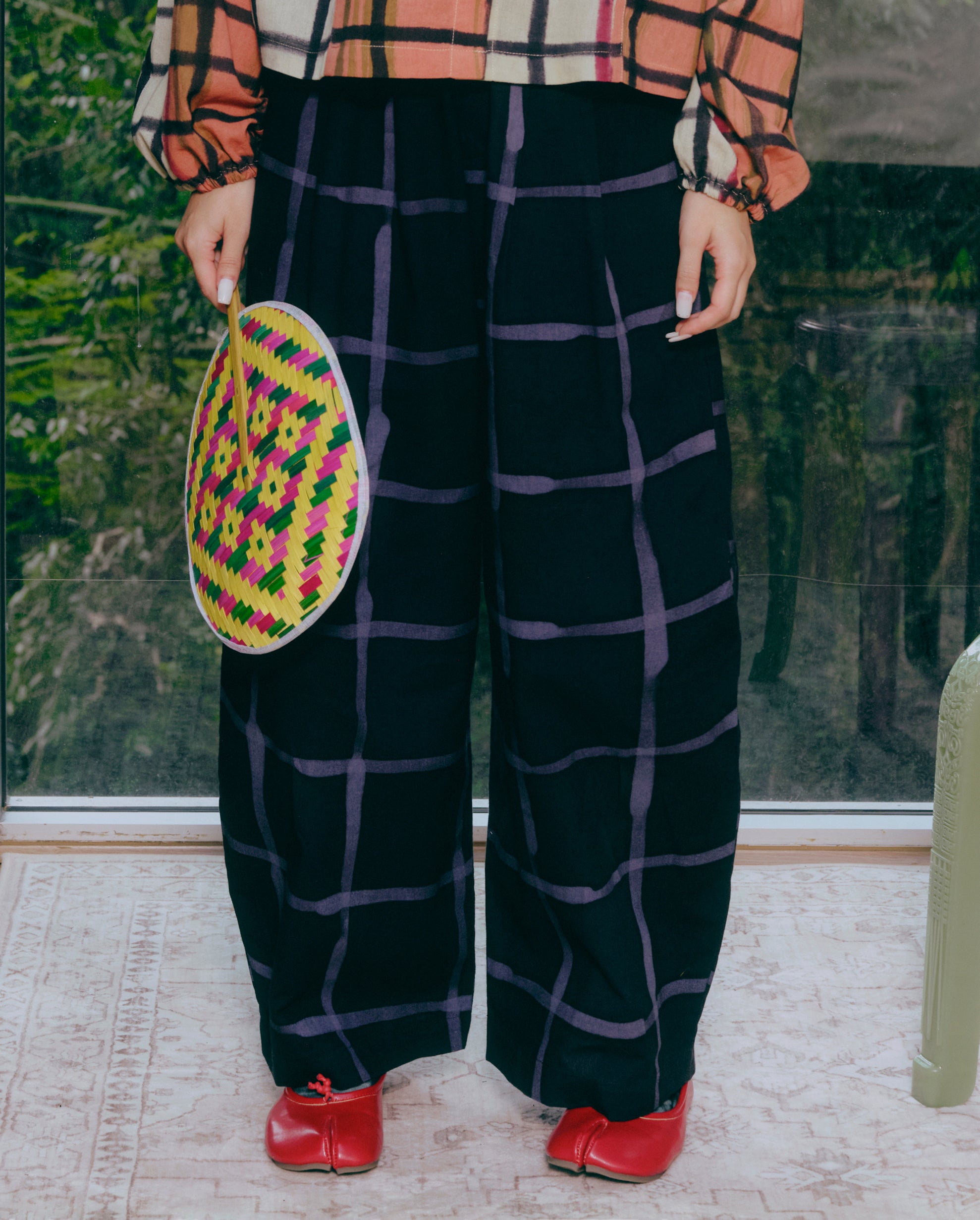 Midnight Pleated Pants