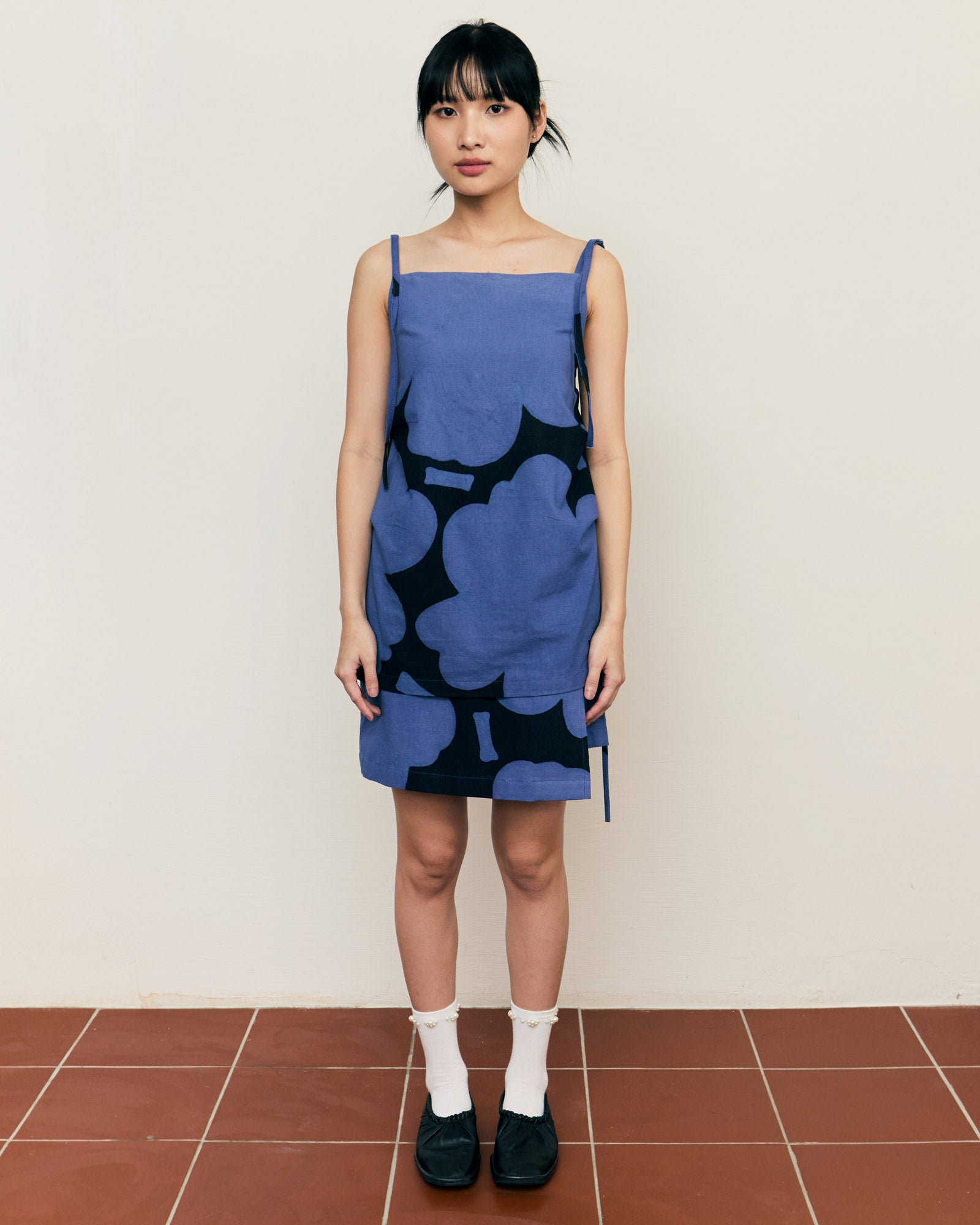 Navy Apron Top (Navy)