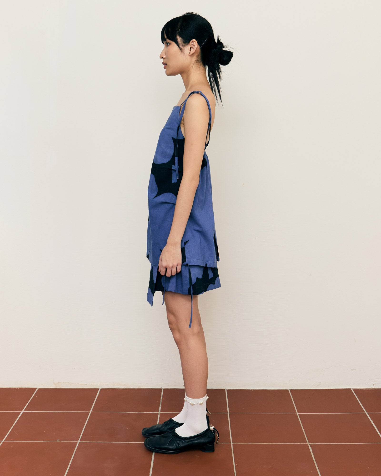 Navy Apron Top (Navy)