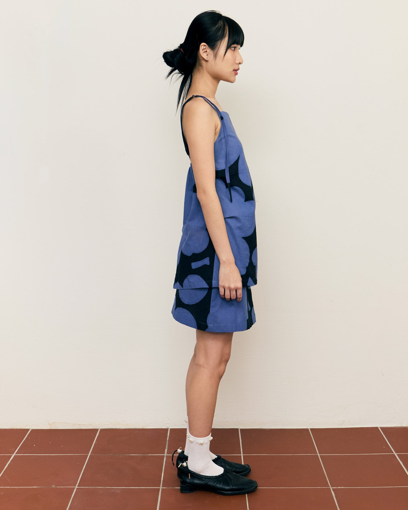 Navy Apron Top (Navy)