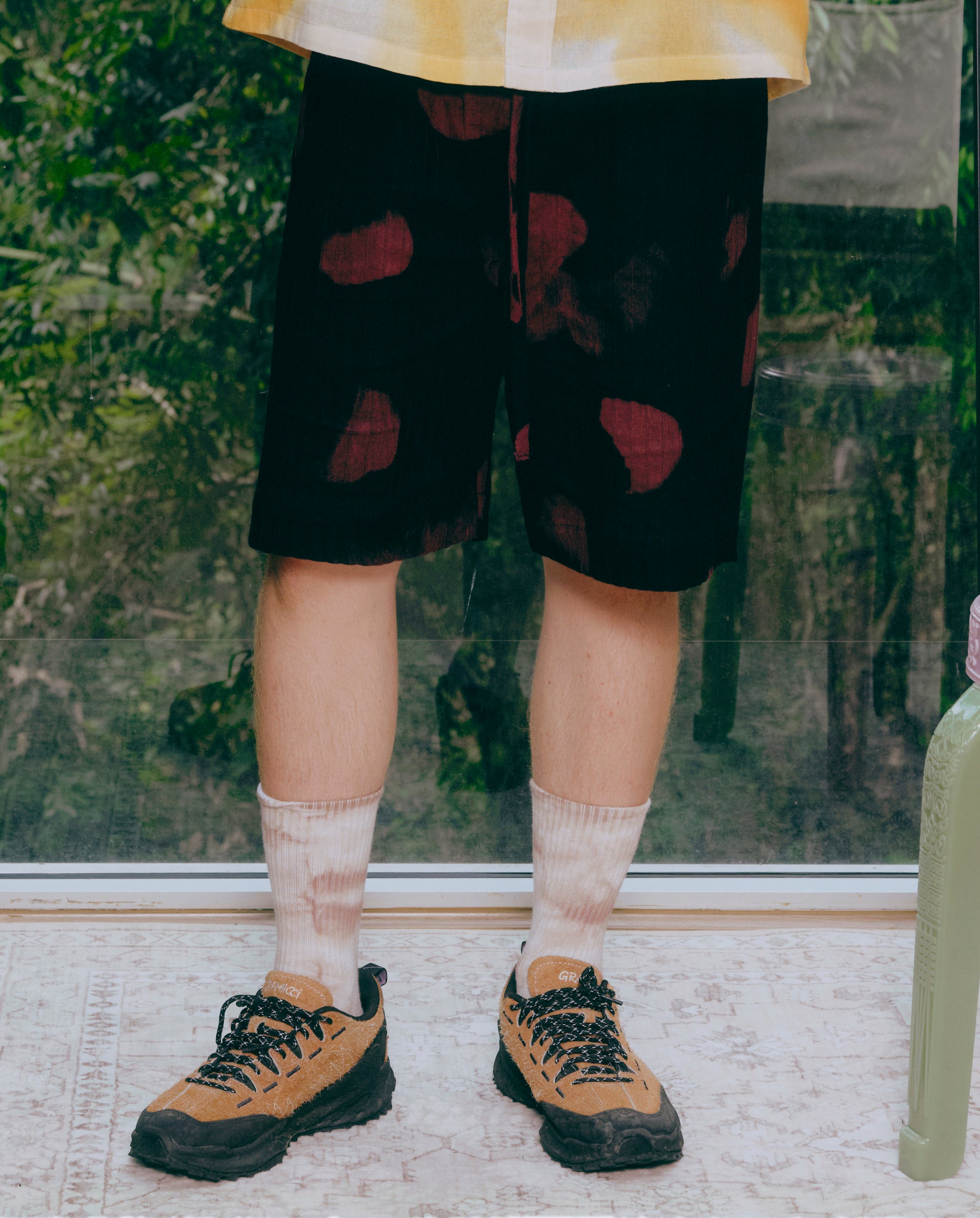 Shadow Beam Wide Leg Shorts
