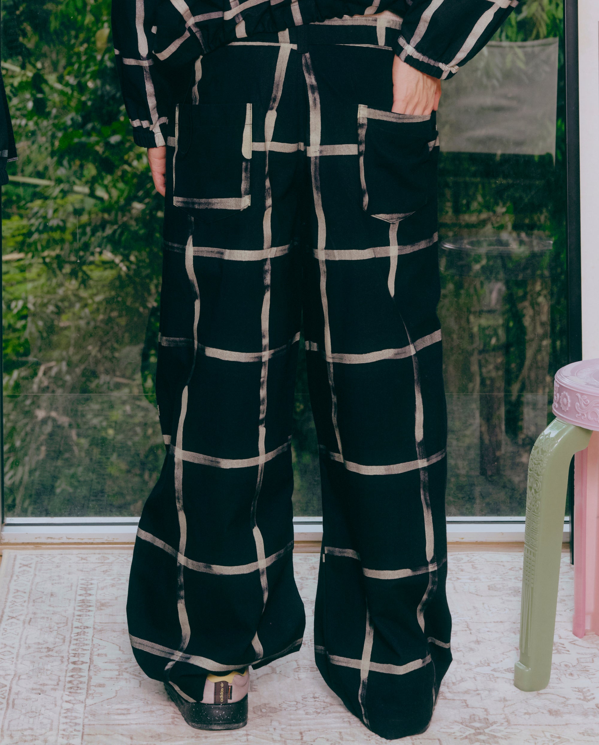 Midnight Pleated Pants