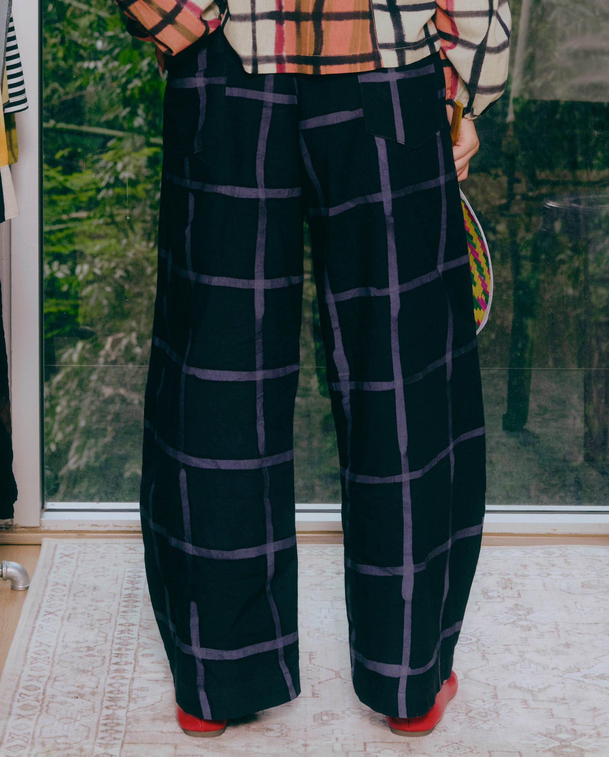Midnight Pleated Pants