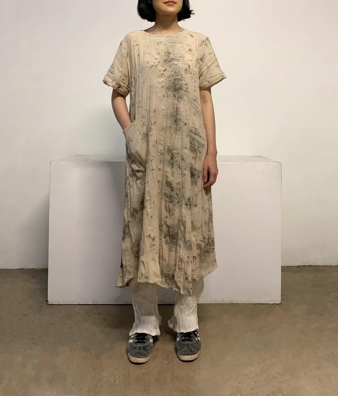 Eco-Printing Dress