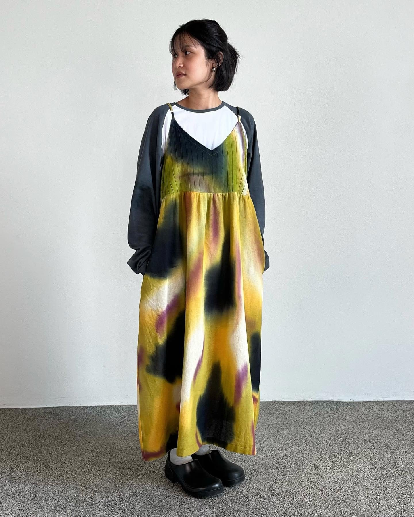 Green Moss Cami Dress