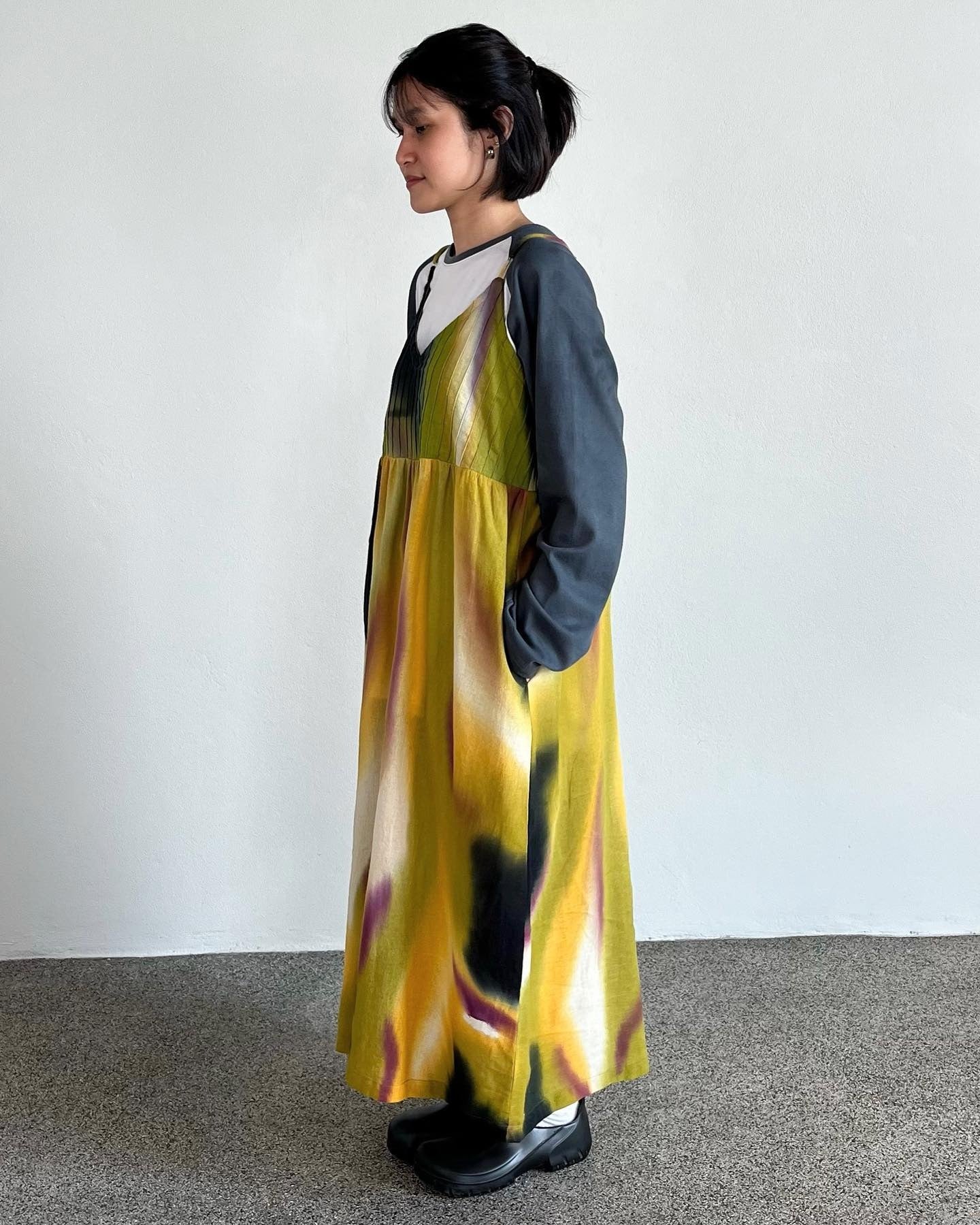 Green Moss Cami Dress