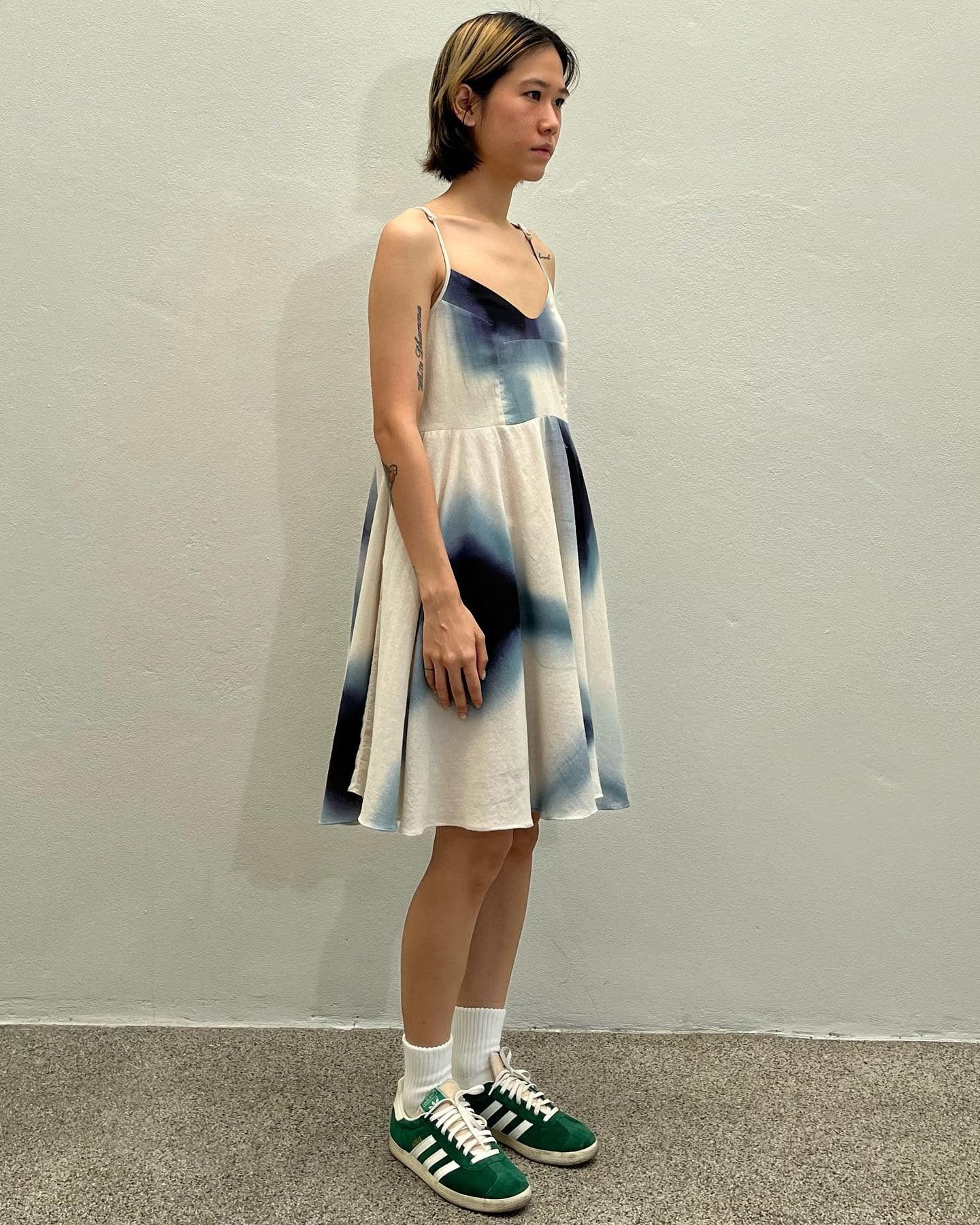 Blue Gradation Raul Dress