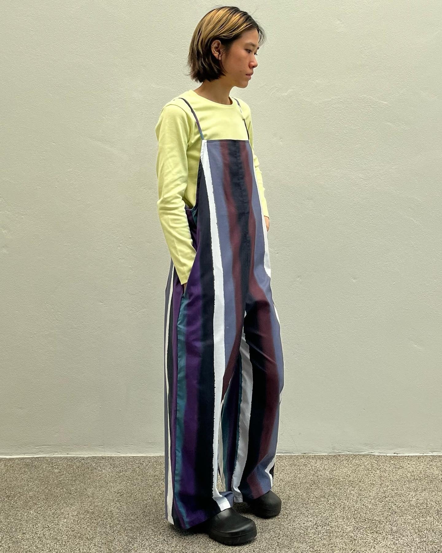 Cyan Jumpsuit Long Pants