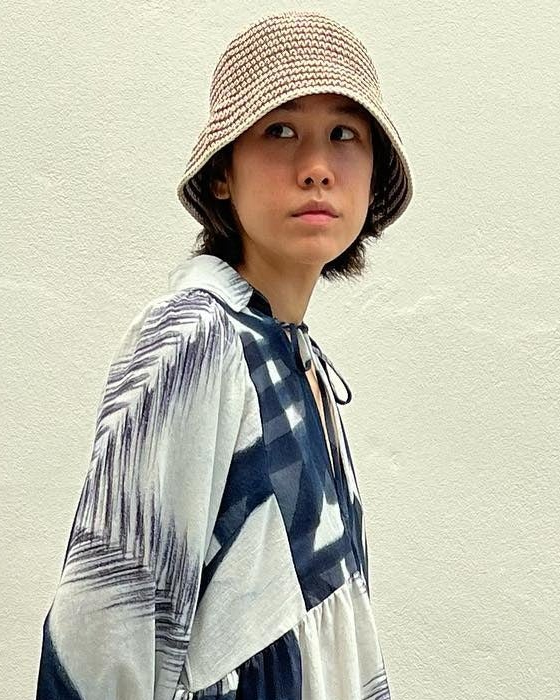 Crochet Knit Bucket Hat