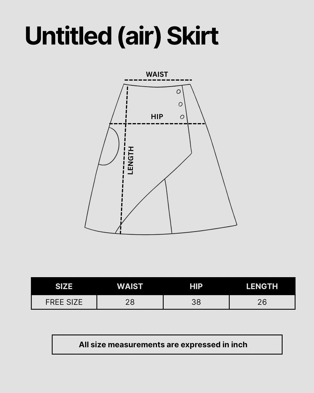 Untitled (air) Skirt