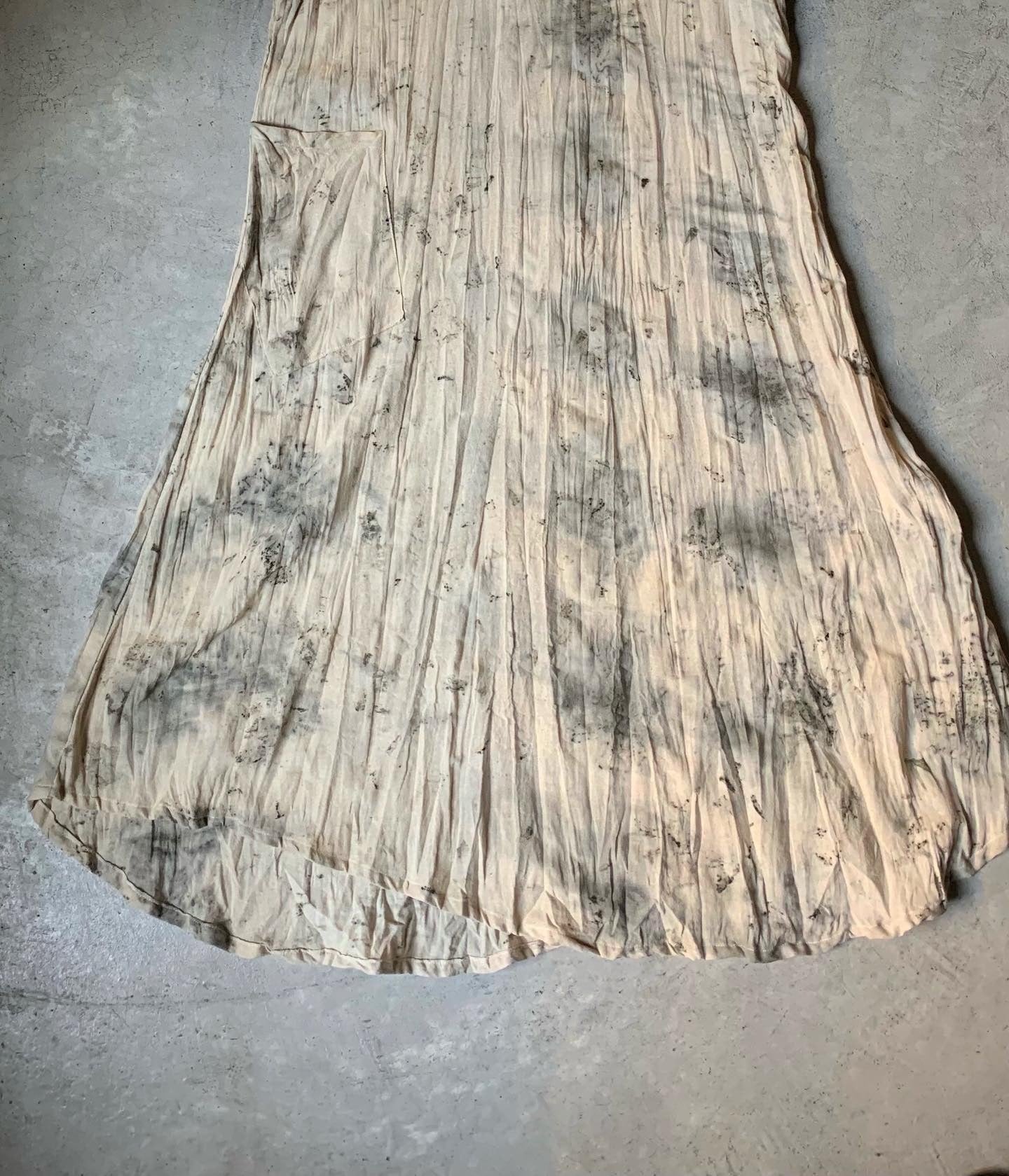 Eco-Printing Dress