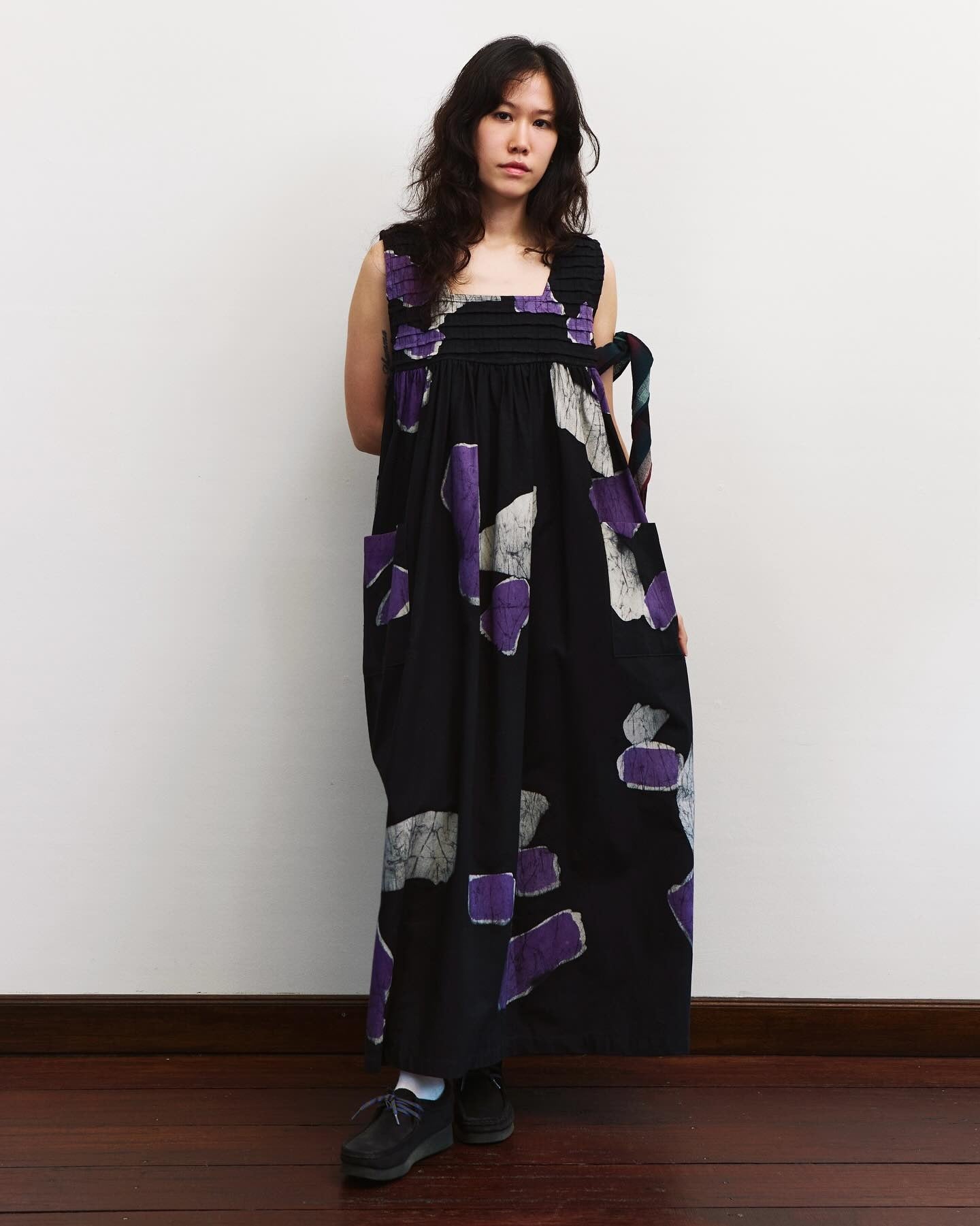 Taro Batik Cami Dress