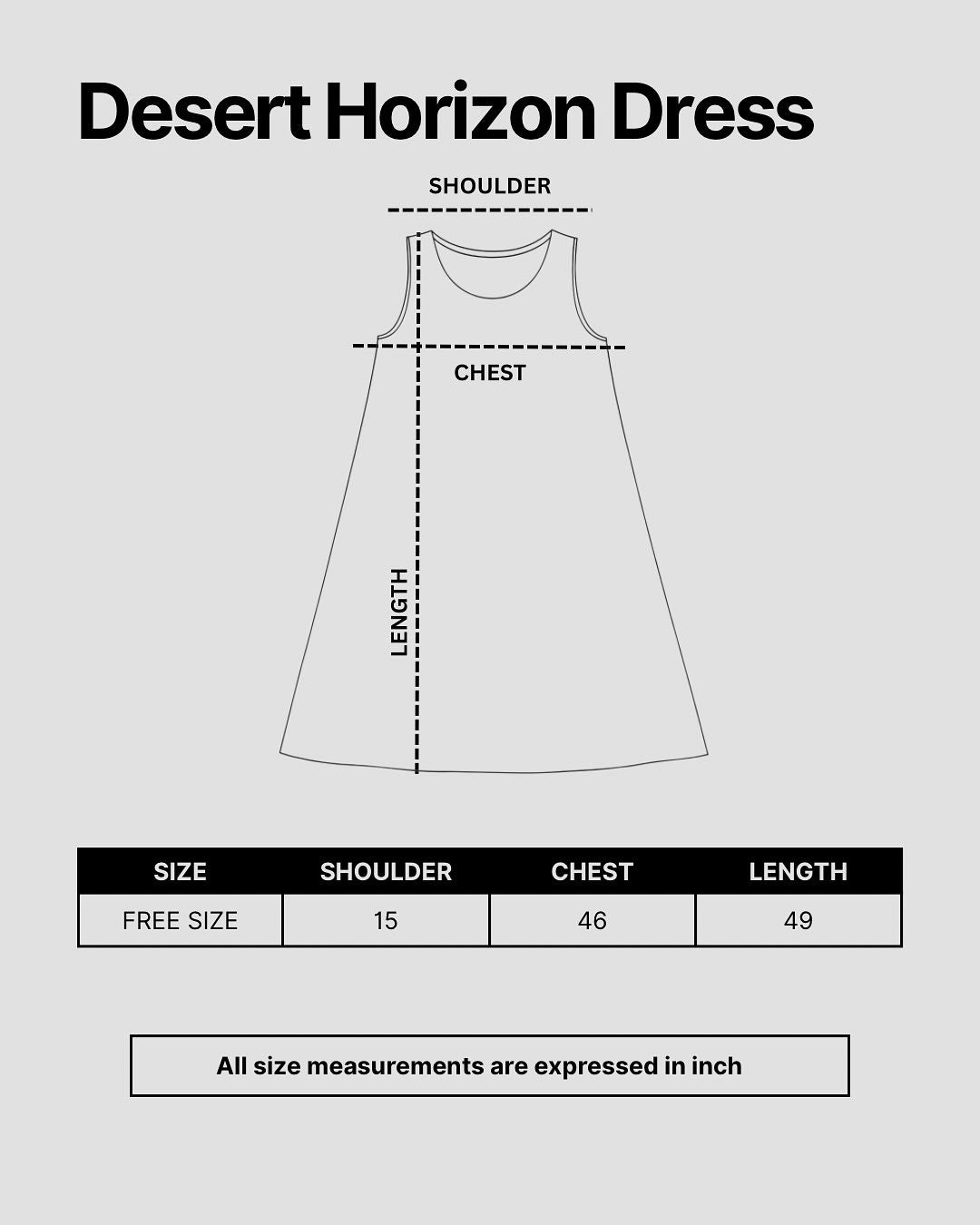 Desert Horizon Dress