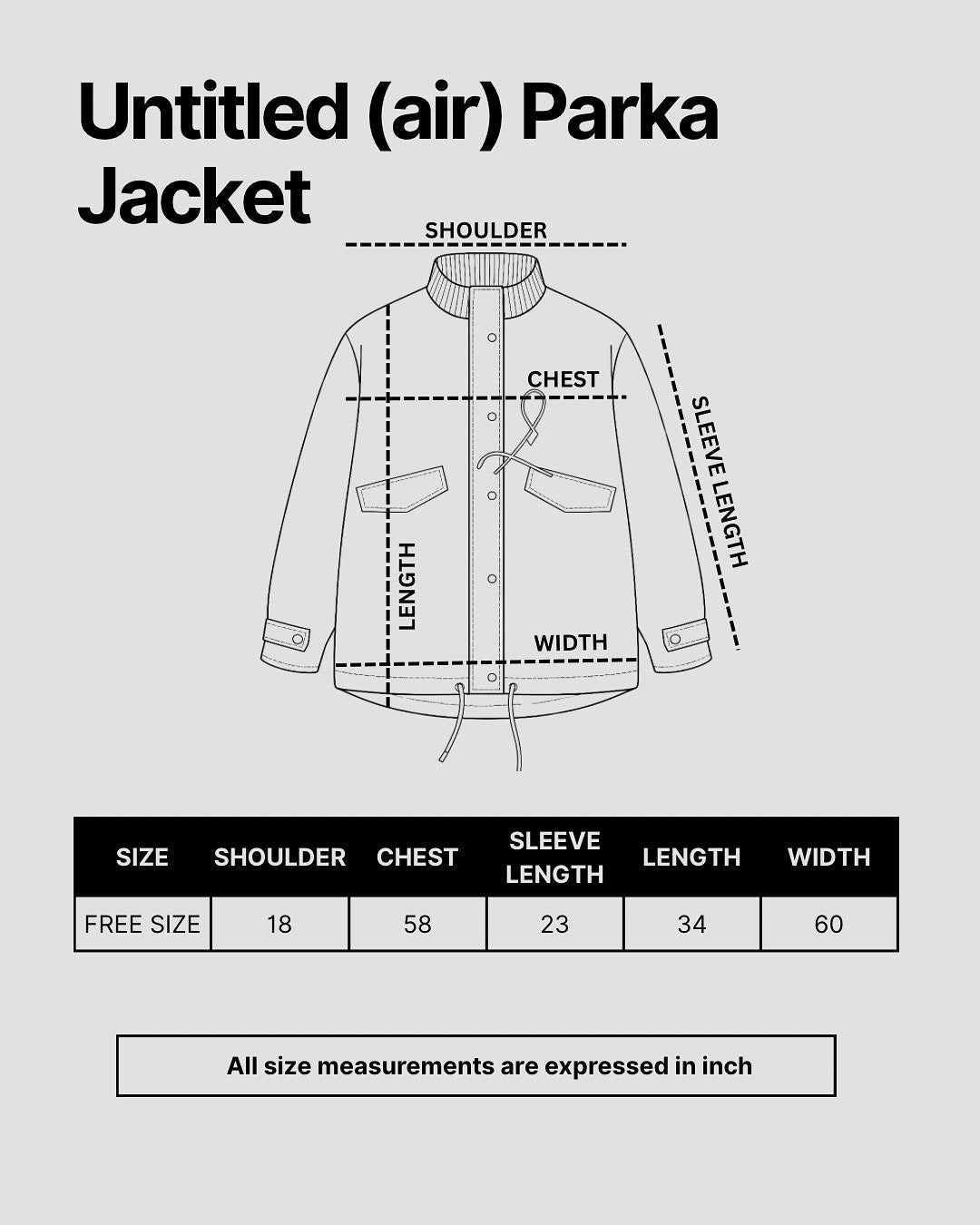 Untitled (air) Parka Jacket