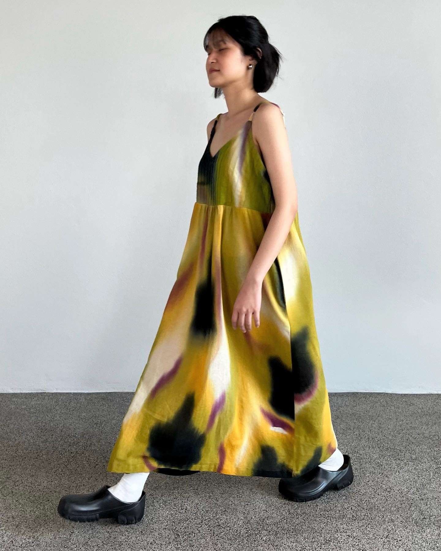 Green Moss Cami Dress