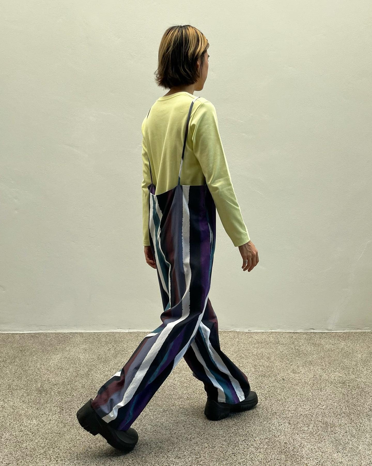 Cyan Jumpsuit Long Pants