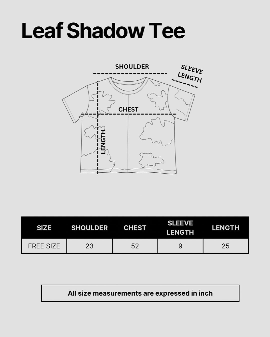 Leaf Shadow Tee